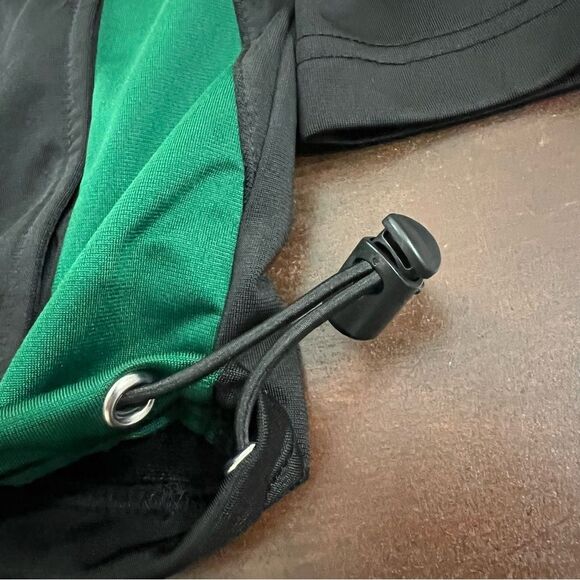 Boombah Zip Softball Cage Jacket Large Black Green - Picture 14 of 14